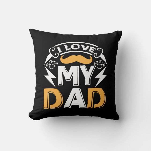 Presenter till Pappa | Jag älskar min Pappa Kudde (Framsida)