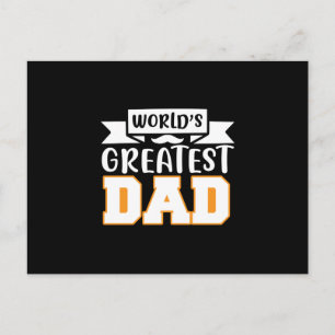Presenter till Pappa Världens bästa pappa Vykort
