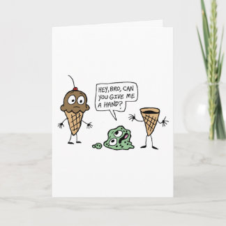 Presentera för tackkort: Glass! Tack Kort