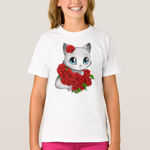 Presenterad formgivare: Förtjusande rosa Tee Shirt