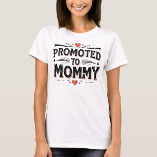 Presenterad till Mamma Baby Shower Present T Shirt