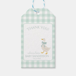 Presentetikett för Preppy Goose-barnkalas
