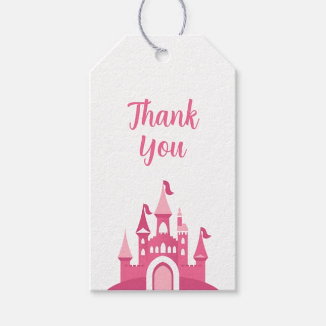 Presentetiketter för tjejers födelsedagsfest på Ro (Framsidan)