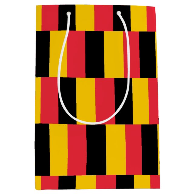 Presentförpackning med Belgiens flagga (Framsidan)