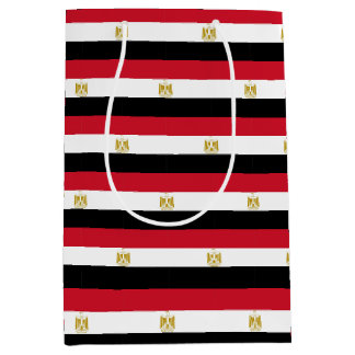 Presentförpackning med Egyptens flagga