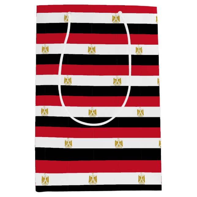 Presentförpackning med Egyptens flagga (Framsidan)