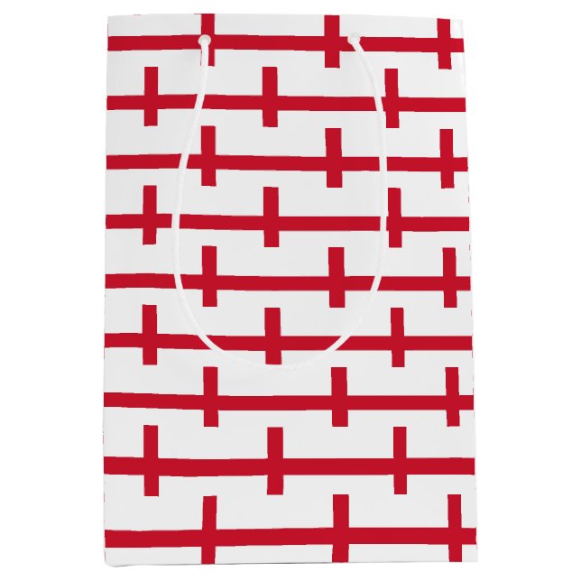 Presentförpackning med Englands flagga (Framsidan)