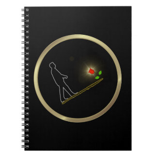 Presentförpackning minimal konst anteckningsbok