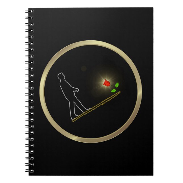 Presentförpackning minimal konst anteckningsbok (Framsidan)