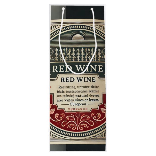 Presentförpackning - Vin (Baksidan)