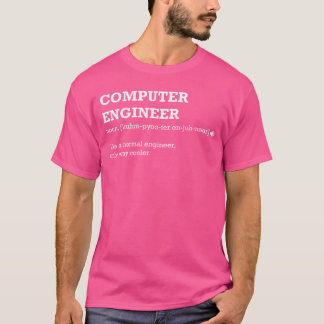 Presentidé för datatekniker för datatekniker t shirt