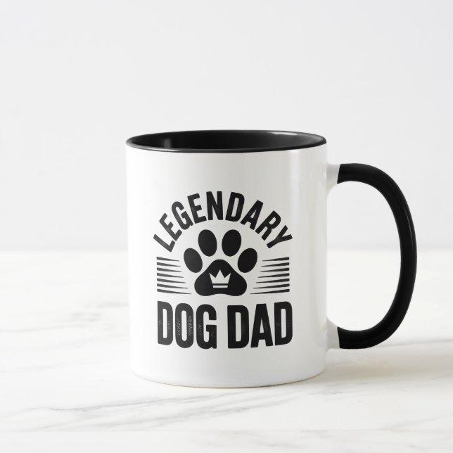 Presentidé till Pappa Hund - Legendarisk Pappa Hun Mugg (Höger)