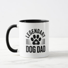 Presentidé till Pappa Hund - Legendarisk Pappa Hun Mugg