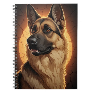 🐾 Presentidéer för tysk schäferhund-älskare 🐾 Anteckningsbok