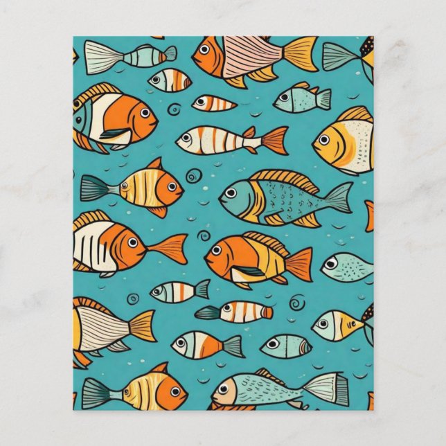 Presentidéer från Fiske mönster (Framsida)