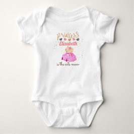 Presentidéer till litet tjej Första födelsedagsfes T Shirt
