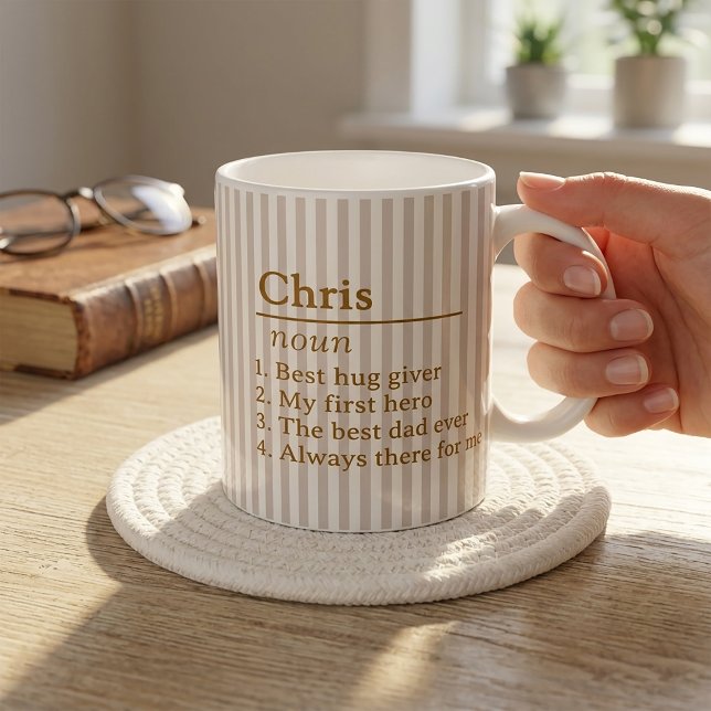 Presentidéer till Pappa Fars dag Kaffe Kaffemugg (Skapare uppladdad)