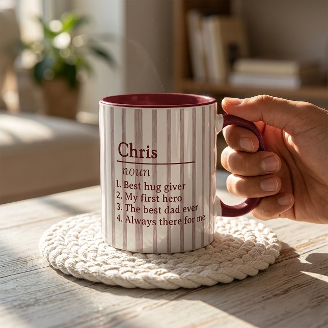 Presentidéer till Pappa Fars dag Kaffe Mugg (Skapare uppladdad)