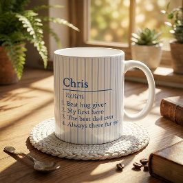 Presentidéer till Pappa Fars dag Kaffemugg