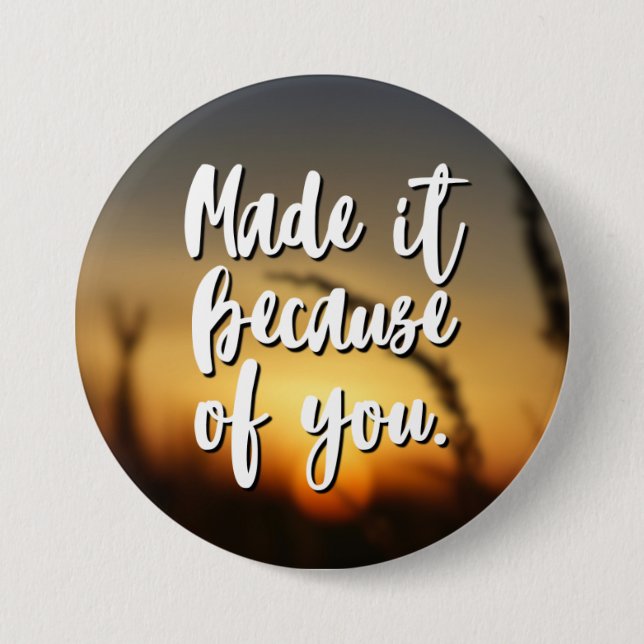 Presentknapp Liten och Enkel Unisex Design Knapp (Framsida)