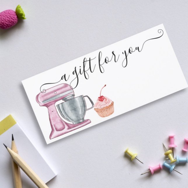 Presentkort Bakning Bageri Cup Cake  (Skapare uppladdad)