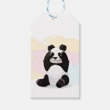Presentkort för baby panda