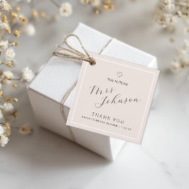 Presentkort för bröllopsfest | Tack till The Futur Gåvor Etiketter
