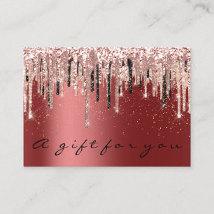 Presentkort för certifikat - Hairstylist Burgundy