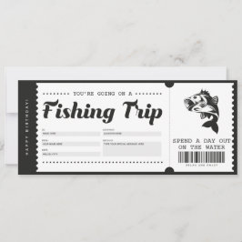Presentkort för fisketur inbjudningar