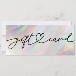 Presentkort för snäcka