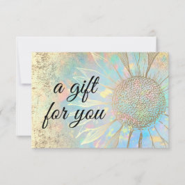 presentkort för solros