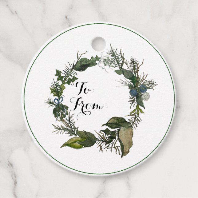 Presentkort - Förmånsetiketter Gåvor Etiketter (Framsida)