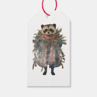 PRESENTKORT JUL TVÄTTBJÖRN PRESENTETIKETT