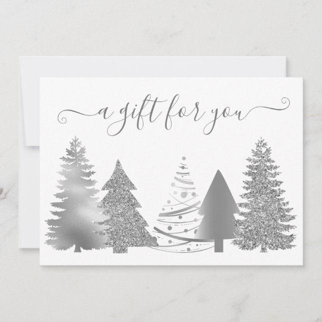 Presentkort Julgran Ro Guld (Framsida)