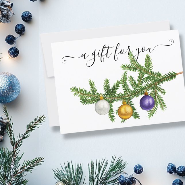 Presentkort Julgransgren (Skapare uppladdad)