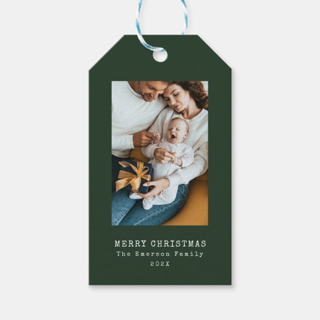 Presentkort med semestermotiv presentetikett (Framsidan)