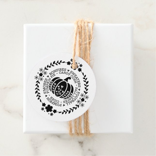 Presentkort och presentfoder gåvor etiketter (På plats)