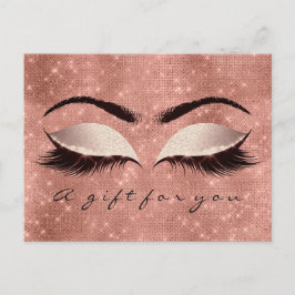 Presentkort Öga Ro Spark Makeup Vykort