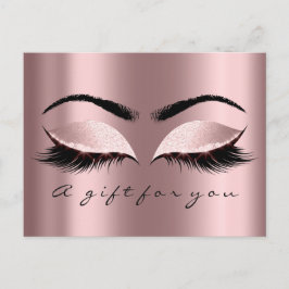 Presentkort Ögon Ro Spark Ro Makeup Vykort