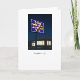 Presentkort R US helgdag Kort