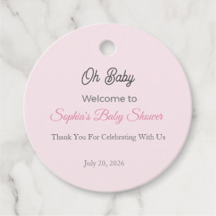 Presentkort till babyfest Oj, lilla Sophia Gåvor Etiketter