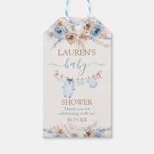 Presentkort till babykläder för pojkar baby shower