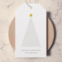Presentkort till julen | Minimalistisk julgran