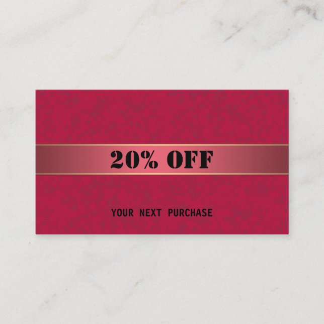 Presentkort Visitkort (Framsida)