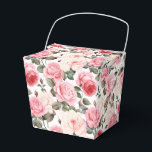 Presentlåda med rosa rosor till festligheter<br><div class="desc">Favoritlåda för fest visas med ett vackert tryck med rosa rosor.
Anpassa denna vara eller köp som den är.
Tips: Lägg bara till dina fantastiska godsaker och lägg till lite festlig band.



Bild med licens</div>