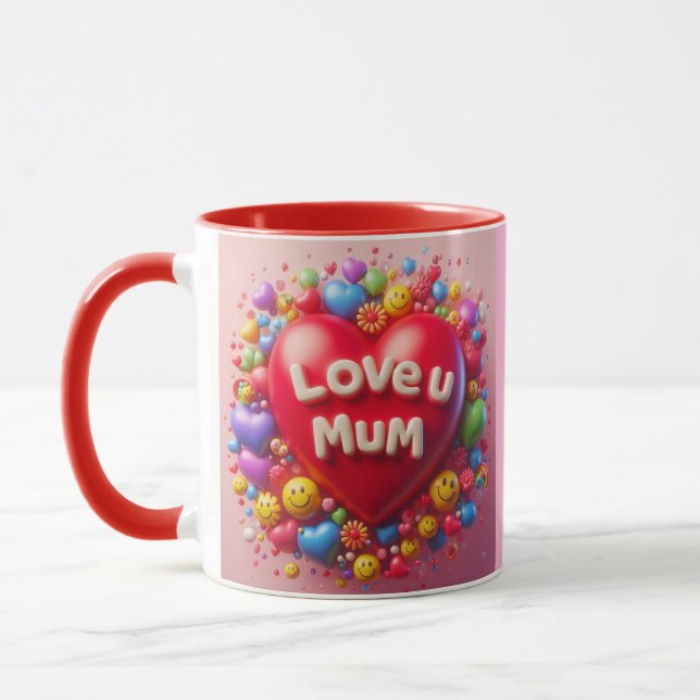 Presentmugg till en mamma mugg (Vänster)