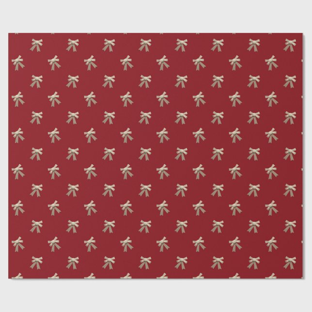 Presentpapper, band, presentinpackning, julpresent presentpapper (Platt)
