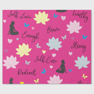 Presentpapper | Empowerment Lotus Blommotiv