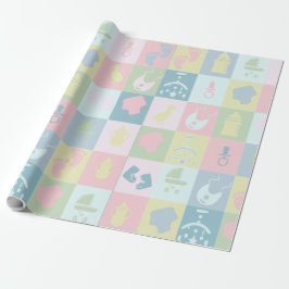 Presentpapper för baby shower