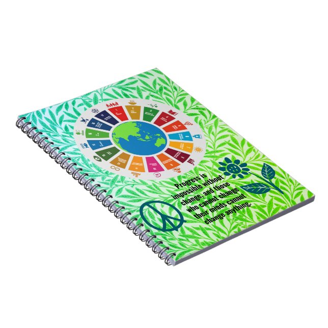 Presentpapper för kontorsskolan Anteckningsböcker  (Högra Sidan)